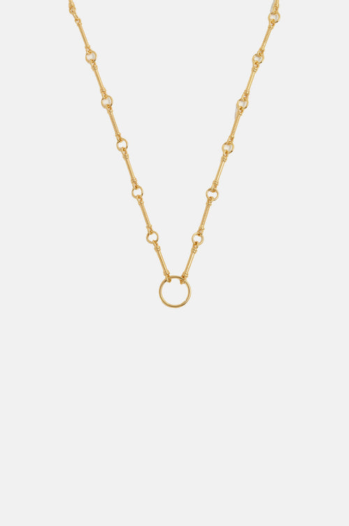 Soru Charm Link Necklace.