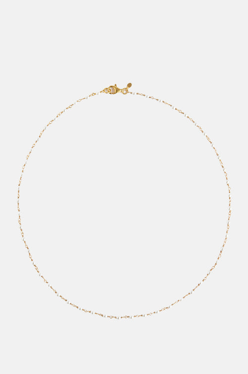 Soru Charm Pearl Necklace.