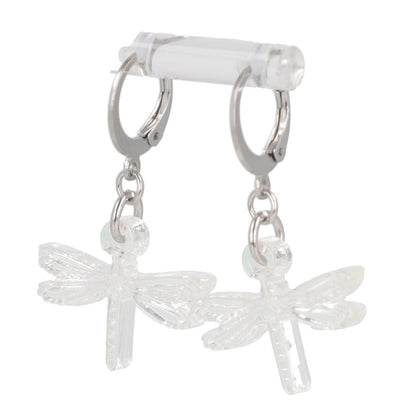 Sparx Dragonfly Huggie Hoop Earrings