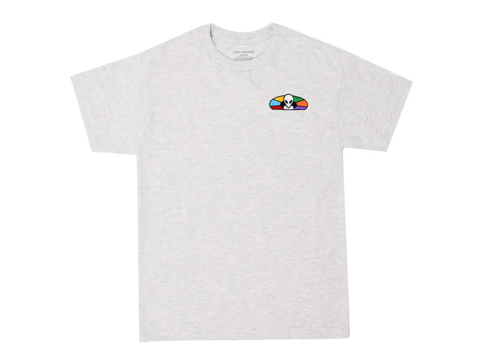 Spectrum Embroidered T-Shirt - Ash