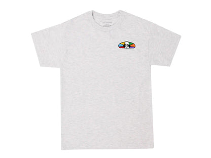Spectrum Embroidered T-Shirt - Ash
