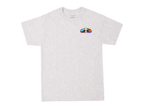 Spectrum Embroidered T-Shirt - Ash