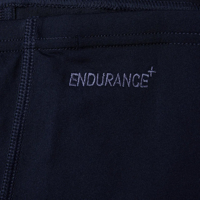 Speedo Boys Eco Endurance+ navy jammers for swimming, featuring durable, eco-friendly fabric and a snug fit for young swimmers.