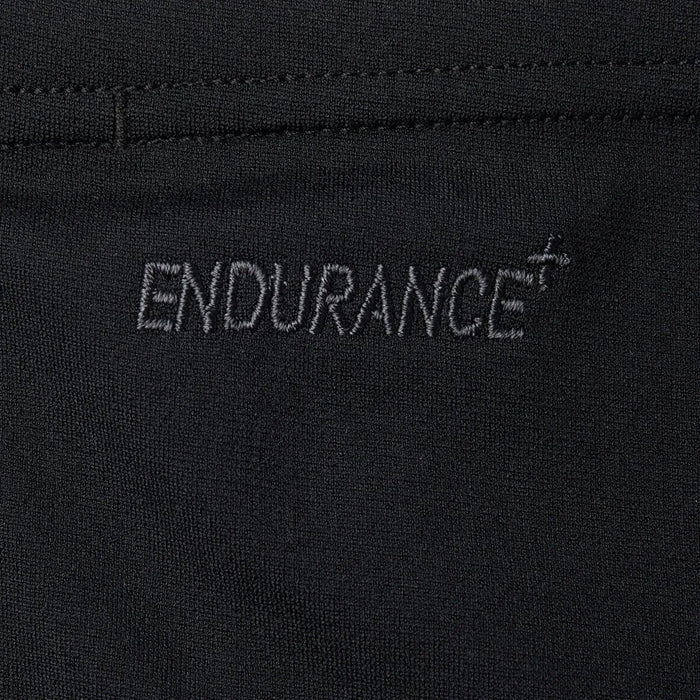 Black Speedo men's Eco Endurance+ aquashorts designed for swimming, featuring a sleek fit and durable, eco-friendly fabric.