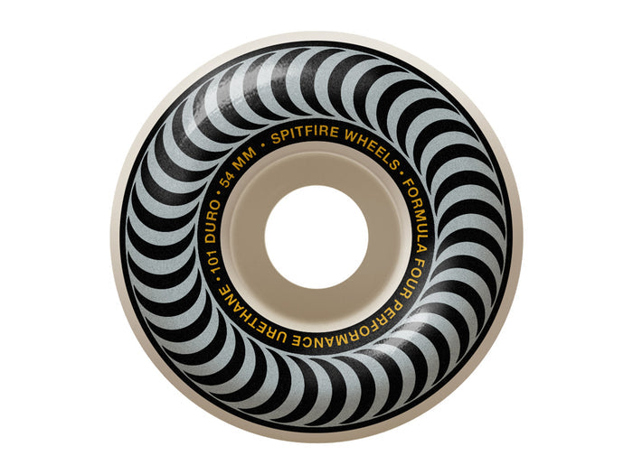 Spitfire - 101D Formula Four Classic Swirl Wheels - White 54mm