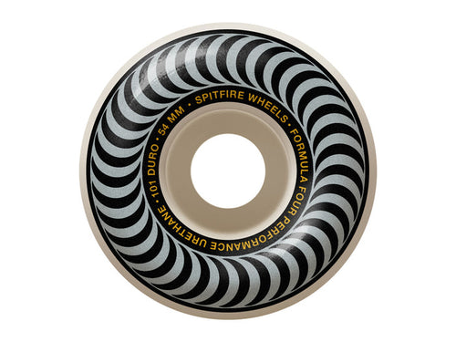 Spitfire - 101D Formula Four Classic Swirl Wheels - White 54mm