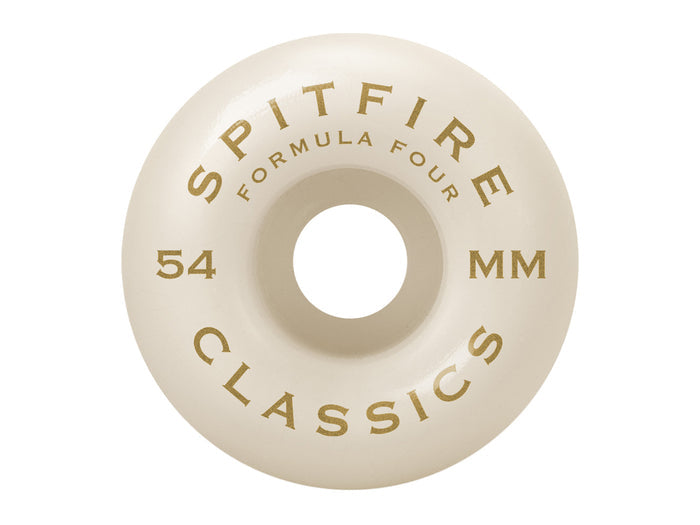 Spitfire - 101D Formula Four Classic Swirl Wheels - White 54mm