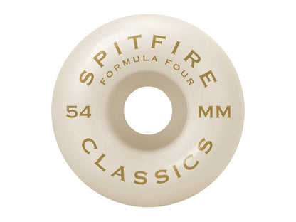 Spitfire - 101D Formula Four Classic Swirl Wheels - White 54mm