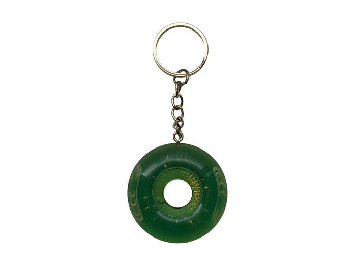 Spitfire - Sapphire Wheel Keychain - Green