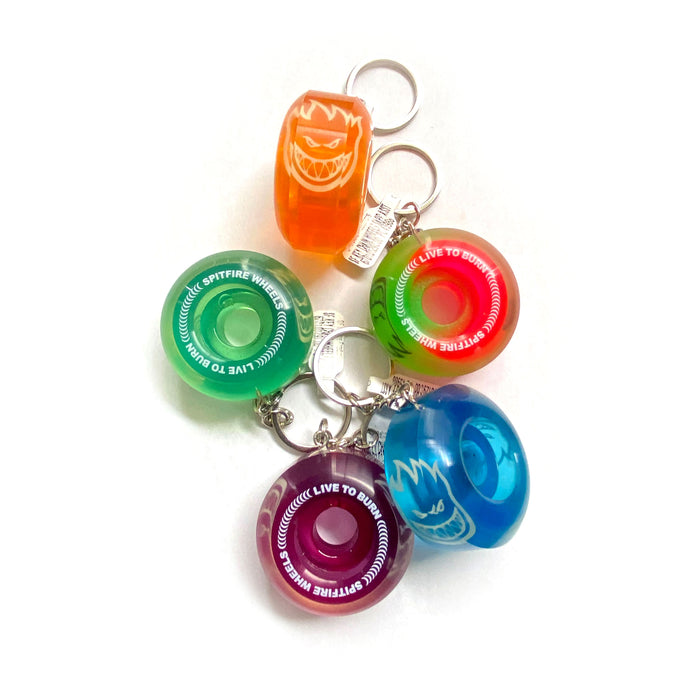 Spitfire - Sapphire Wheel Keychain - Green