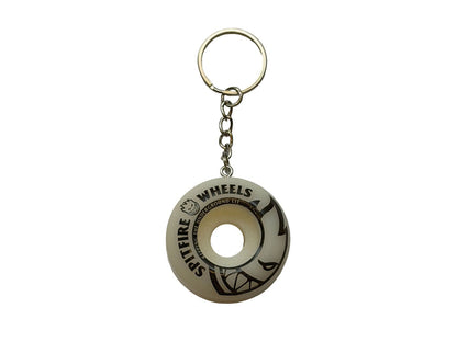 Spitfire - Wheel Keychain - Natural