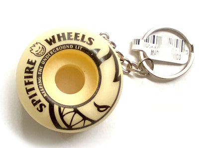 Spitfire - Wheel Keychain - Natural