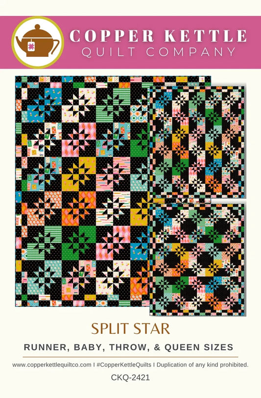 Split Star Quilt Pattern