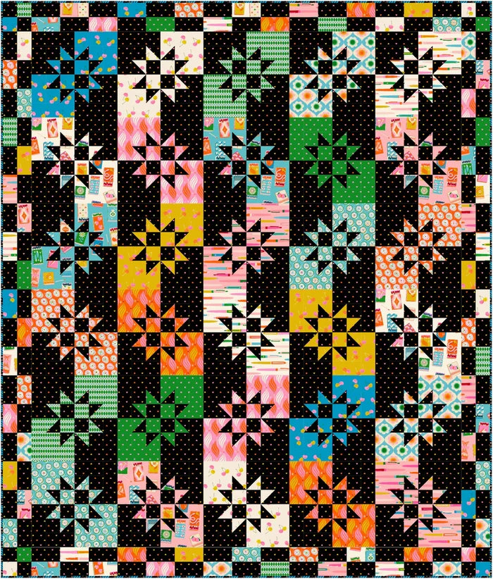Split Star Quilt Pattern