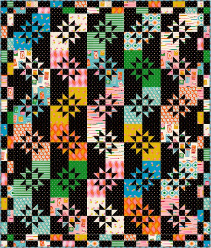 Split Star Quilt Pattern