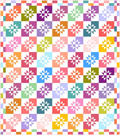 Split Star Quilt Pattern