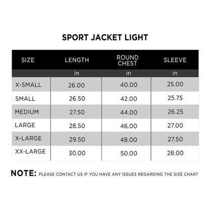Sport Jacket Light - IRONGEAR Fitness