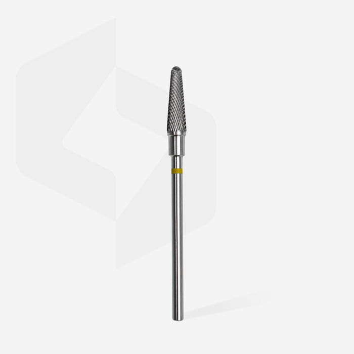 Staleks Carbide Bit - Frustum Yellow (X-F) 4/13mm (439)-Drill bit-STALEKS PRO-Gel Essentialz