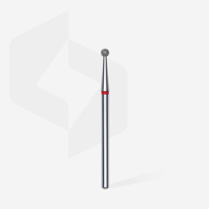 Staleks Diamond Bit - Ball Red (F) 2.5mm (335)-Drill bit-STALEKS PRO-Gel Essentialz