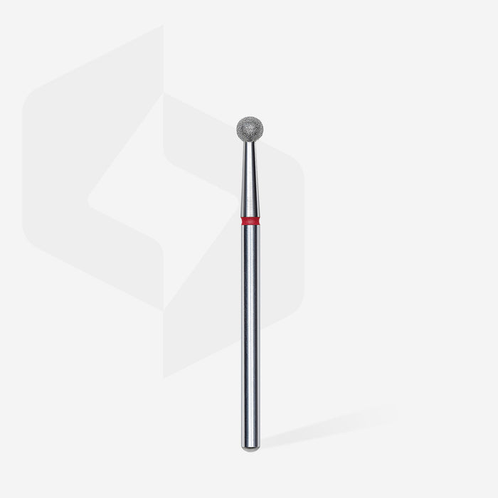 Staleks Diamond Bit - Ball Red (F) 3.5mm (339)-Drill bit-STALEKS PRO-Gel Essentialz
