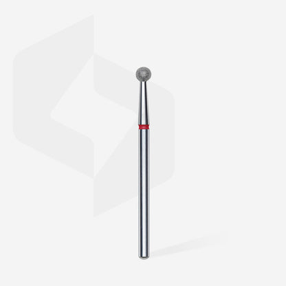 Staleks Diamond Bit - Ball Red (F) 3.5mm (339)-Drill bit-STALEKS PRO-Gel Essentialz