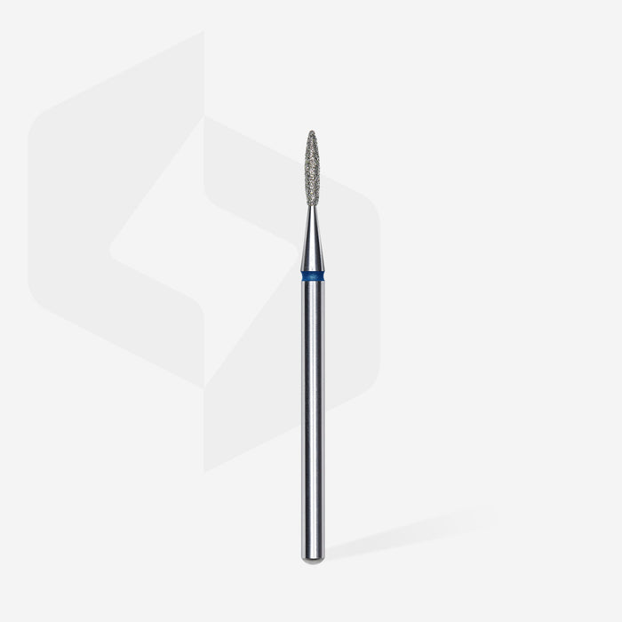 Staleks Diamond Bit - Flame Blue (M) 1.6 / 8mm (344)-Drill bit-STALEKS PRO-Gel Essentialz