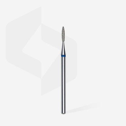 Staleks Diamond Bit - Flame Blue (M) 1.6 / 8mm (344)-Drill bit-STALEKS PRO-Gel Essentialz