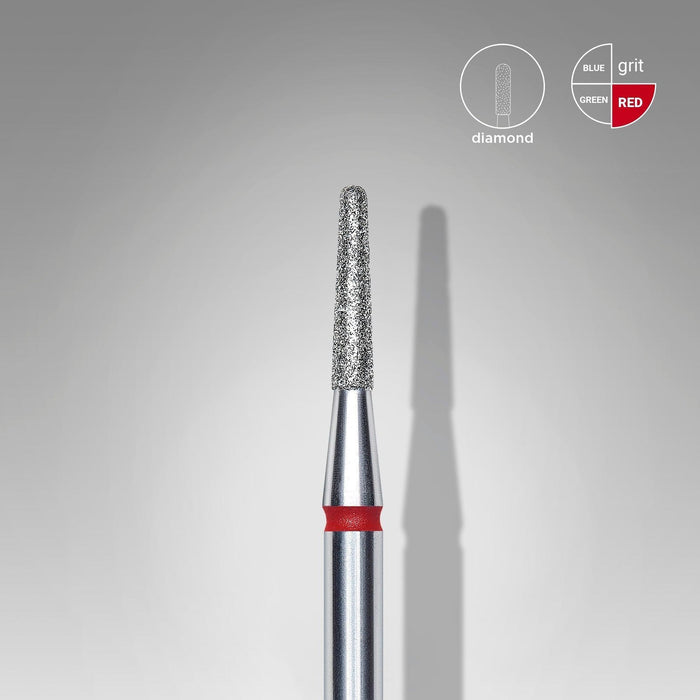 Staleks Diamond Bit - Frustum Red (F) 1.8 / 8mm (416)-Drill bit-STALEKS PRO-Gel Essentialz