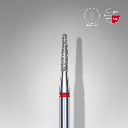 Staleks Diamond Bit - Frustum Red (F) 1.8 / 8mm (416)-Drill bit-STALEKS PRO-Gel Essentialz