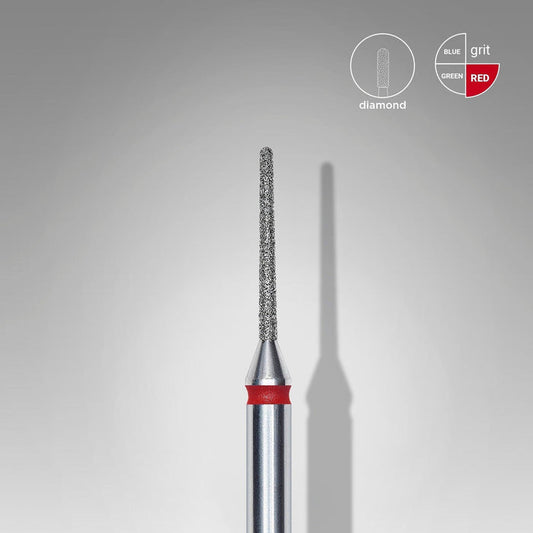 Staleks Diamond Bit - Needle Red (F) 1 / 10mm (422)-Drill bit-STALEKS PRO-Gel Essentialz