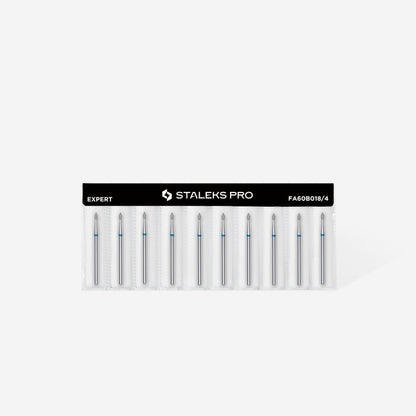 Staleks Diamond Bit - Pointed Bud Blue (M) 1.8 / 4mm (411)-Drill bit-STALEKS PRO-Gel Essentialz