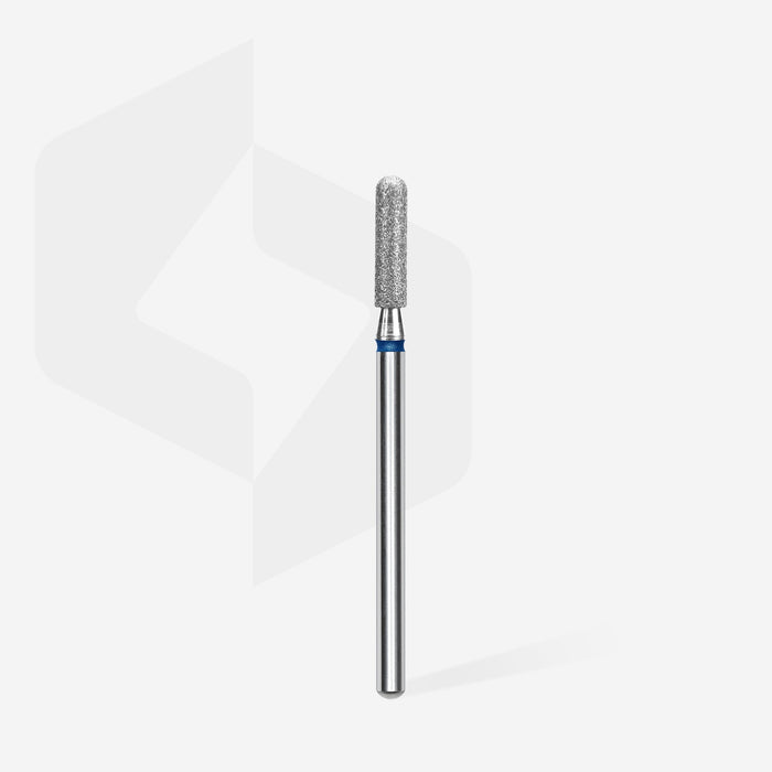 Staleks Diamond Bit - Rounded Cylinder Blue (M) 2.5 / 10mm (402)-Drill bit-STALEKS PRO-Gel Essentialz