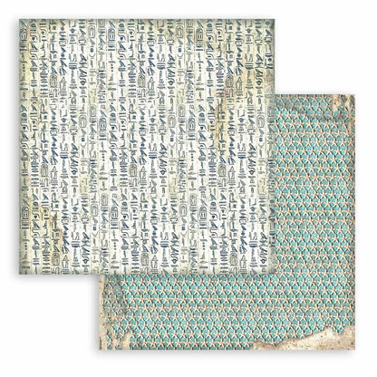 Stamperia - Backgrounds Double-Sided paper Pad 8"X8" - 10/Pkg - Fortune. The perfect start to cards, scrapbooks, cards and more! This package contains ten 8x8 inch double-sided sheets with a different design on each side. Imported. Available at Embellish Away located in Bowmanville Ontario Canada.
