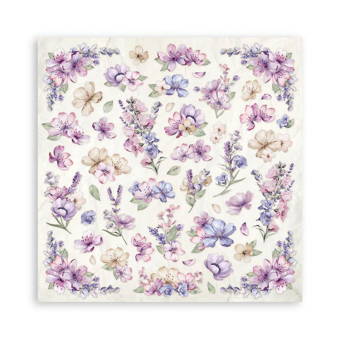 Stamperia - Double-Sided Paper Pad 12"X12" - 10/Pkg - Lavender, 10 Designs/1 Each. All you need for scrapbooking! Available in a variety of designs, each sold separately.  Available at Embellish Away located in Bowmanville Ontario Canada.