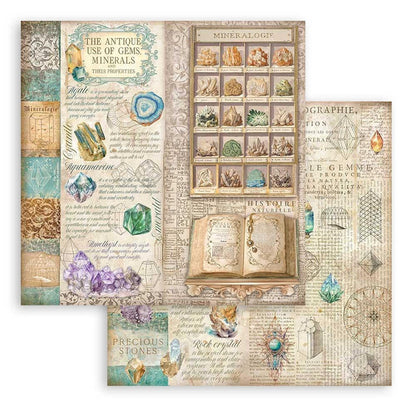 Stamperia - Double-Sided Paper Pad 8"X8" - 10/Pkg - Fortune. The perfect start to cards, scrapbooks, cards and more! This package contains ten 8x8 inch double-sided sheets with a different design on each side. Imported. Available at Embellish Away located in Bowmanville Ontario Canada.