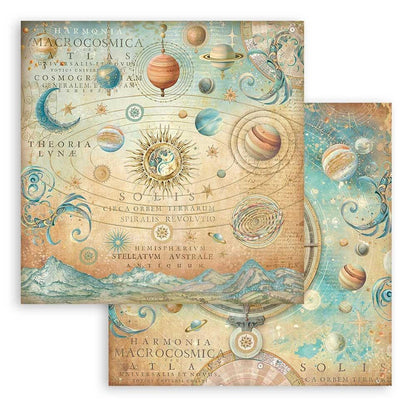 Stamperia - Double-Sided Paper Pad 8"X8" - 10/Pkg - Fortune. The perfect start to cards, scrapbooks, cards and more! This package contains ten 8x8 inch double-sided sheets with a different design on each side. Imported. Available at Embellish Away located in Bowmanville Ontario Canada.