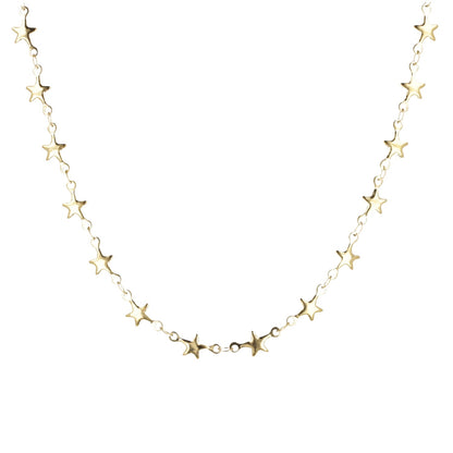 Star Necklace (Gold Plated)