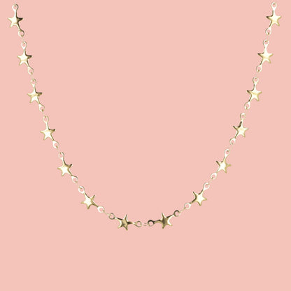 Star Necklace (Gold Plated)