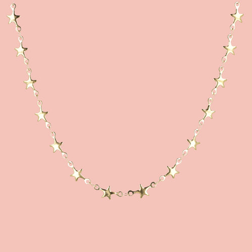 Star Necklace (Gold Plated)