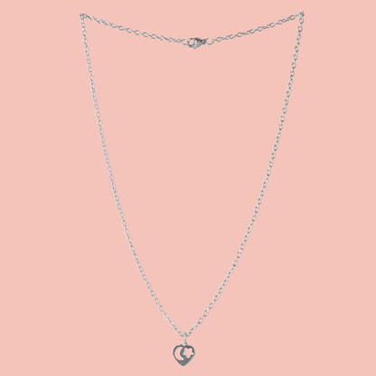 Starry Night Heart Necklace