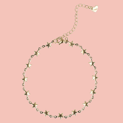 Starstruck Anklet (Gold Plated)