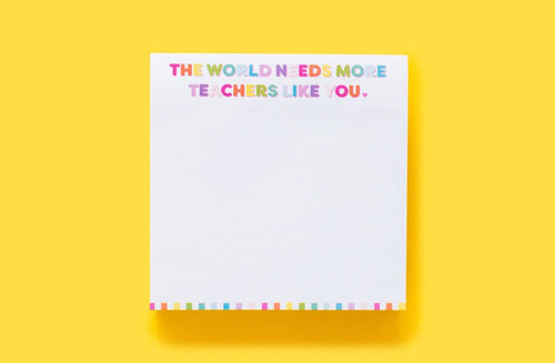 Sticky Notes Pad - Teacher Appreciation - 300 Sheets
