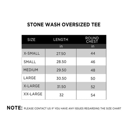 Stone Wash Oversized Tee 2.0 - IRONGEAR Fitness