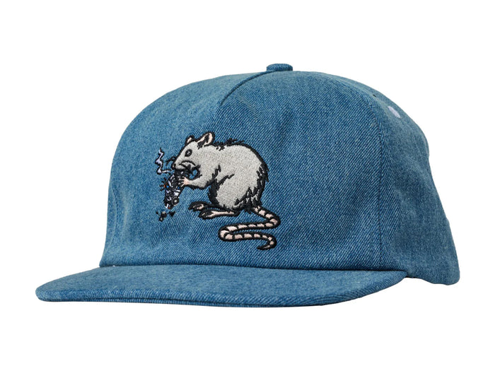 Street Cleaner Adjustable Cap - Blue Denim