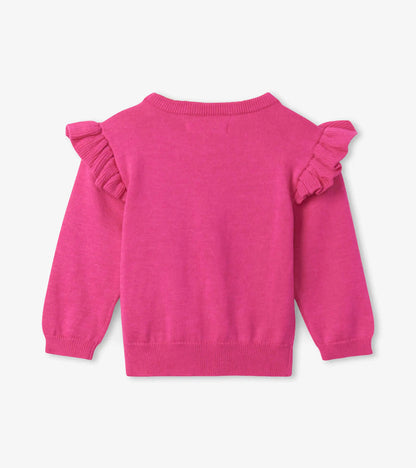 Stripy Butterfly Baby Ruffle Sleeve Sweater | Hatley - Jenni Kidz