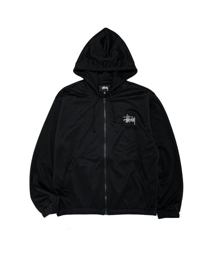 lost & found Stussy Stüssy Athletic Mesh Zip Hood Black
