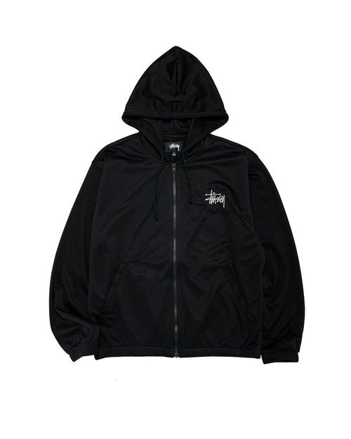 lost & found Stussy Stüssy Athletic Mesh Zip Hood Black