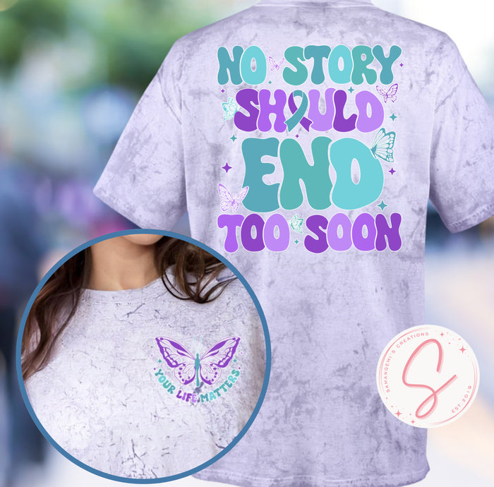 Suicide Prevention Tshirt