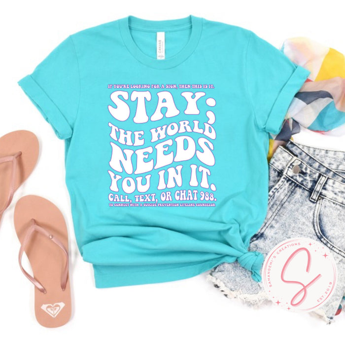 Suicide Prevention Tshirt