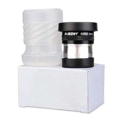 SVBONY SV136 1.25" Super-wide Angle Eyepiece 72 Degree 9mm / 18mm - Astronomy Plus